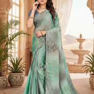 Graceful Printed Saree with Blouse Piece for Modern Ethnic Fashion | RDD-BHARGAVI