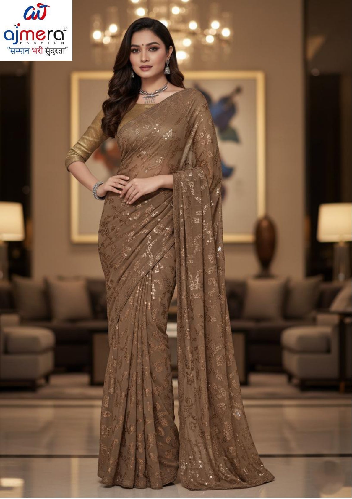 Chic Printed Saree with Blouse Piece for Sophisticated Ethnic Style  | RDD-SOFIA VOL-02