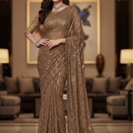 Chic Printed Saree with Blouse Piece for Sophisticated Ethnic Style  | RDD-SOFIA VOL-02