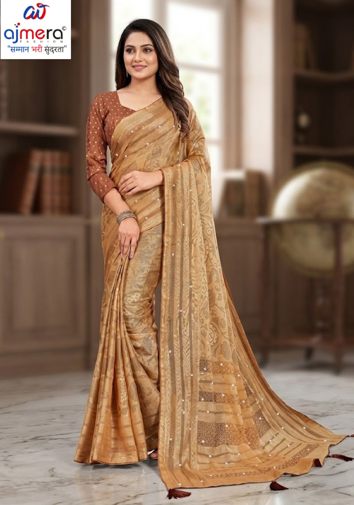 Stylish Printed Saree with Blouse Piece for Traditional Celebrations  | RDD-VEENA VOL-08