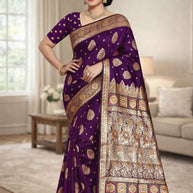 Grand Craft Jacquard Silk Saree With Blouse Piece | TUL-CLEAR SILK VOL-18
