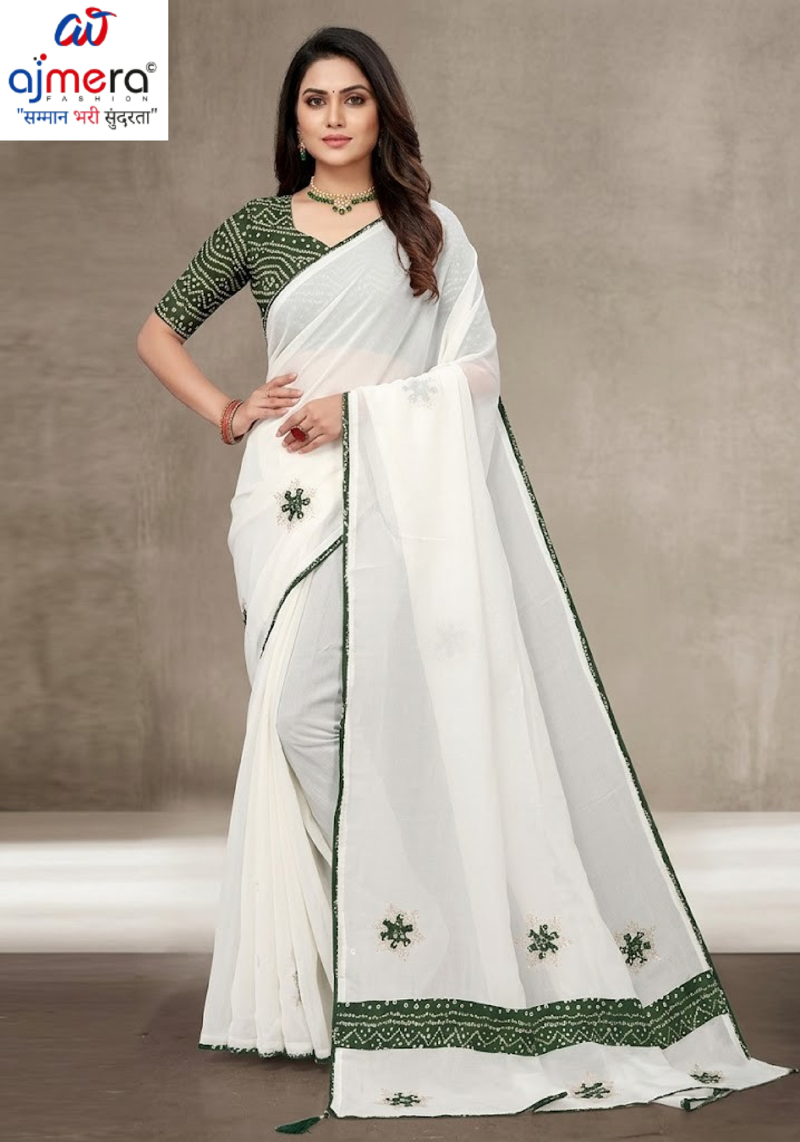 Exclusive Printed Saree with Blouse Piece for Elegant Ethnic Look  | SSR-EFFORT