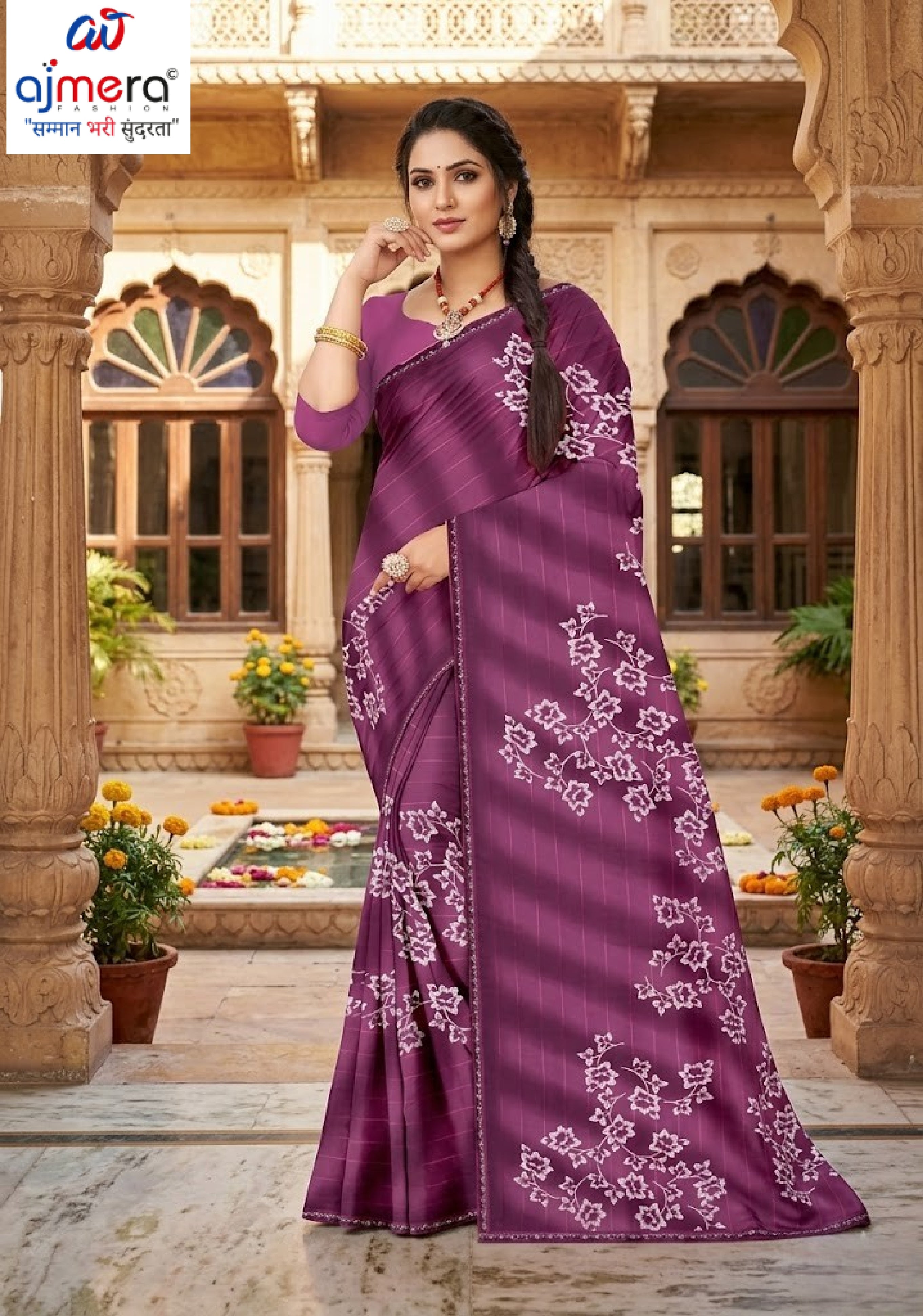 Exclusive Printed Saree with Blouse Piece for Elegant Ethnic Look | GLC-PARINDA