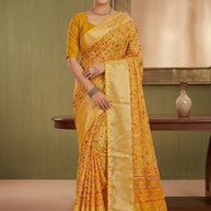 Contemporary Printed Saree with Blouse Piece for Premium Wear  | RDD-LALITA