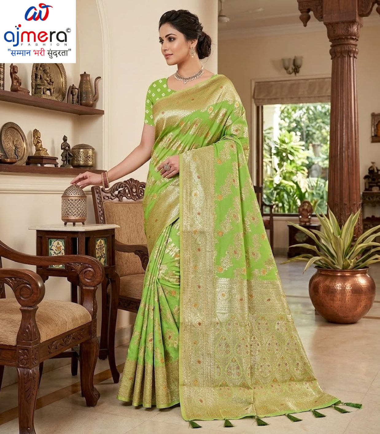 Premium Craft Jacquard Silk Saree With Blouse Piece | TUL-CLEAR SILK VOL-102
