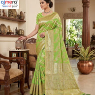 Premium Craft Jacquard Silk Saree With Blouse Piece | TUL-CLEAR SILK VOL-102