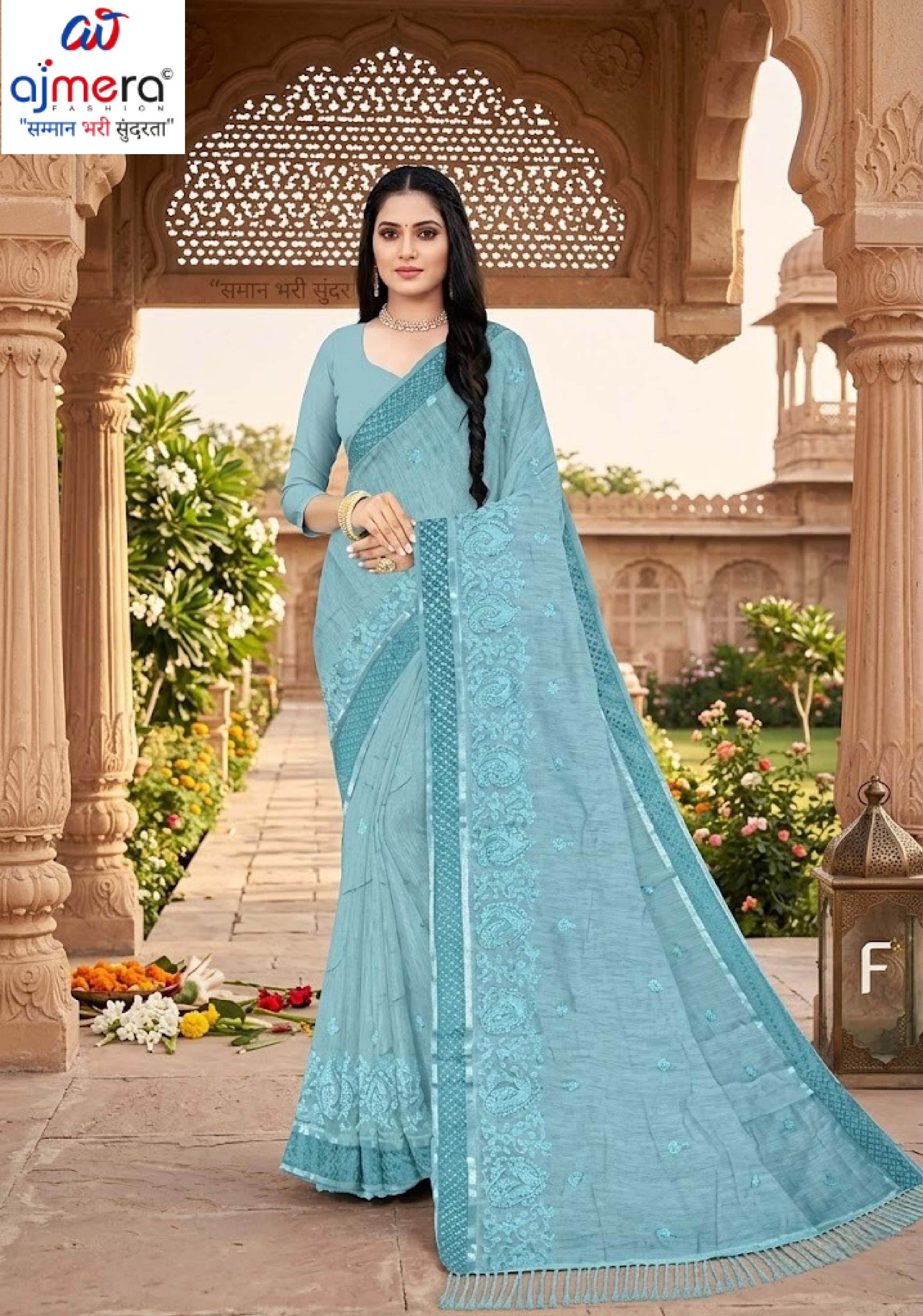 Designer Cotton Saree with Blouse Piece for Premium Ethnic and Traditional Wear | VKF-PAANBAHAR