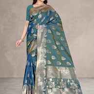Stylish Jacquard Silk Saree with Blouse Piece for Festive Collection | TUL-MALBARI SILK VOL-59