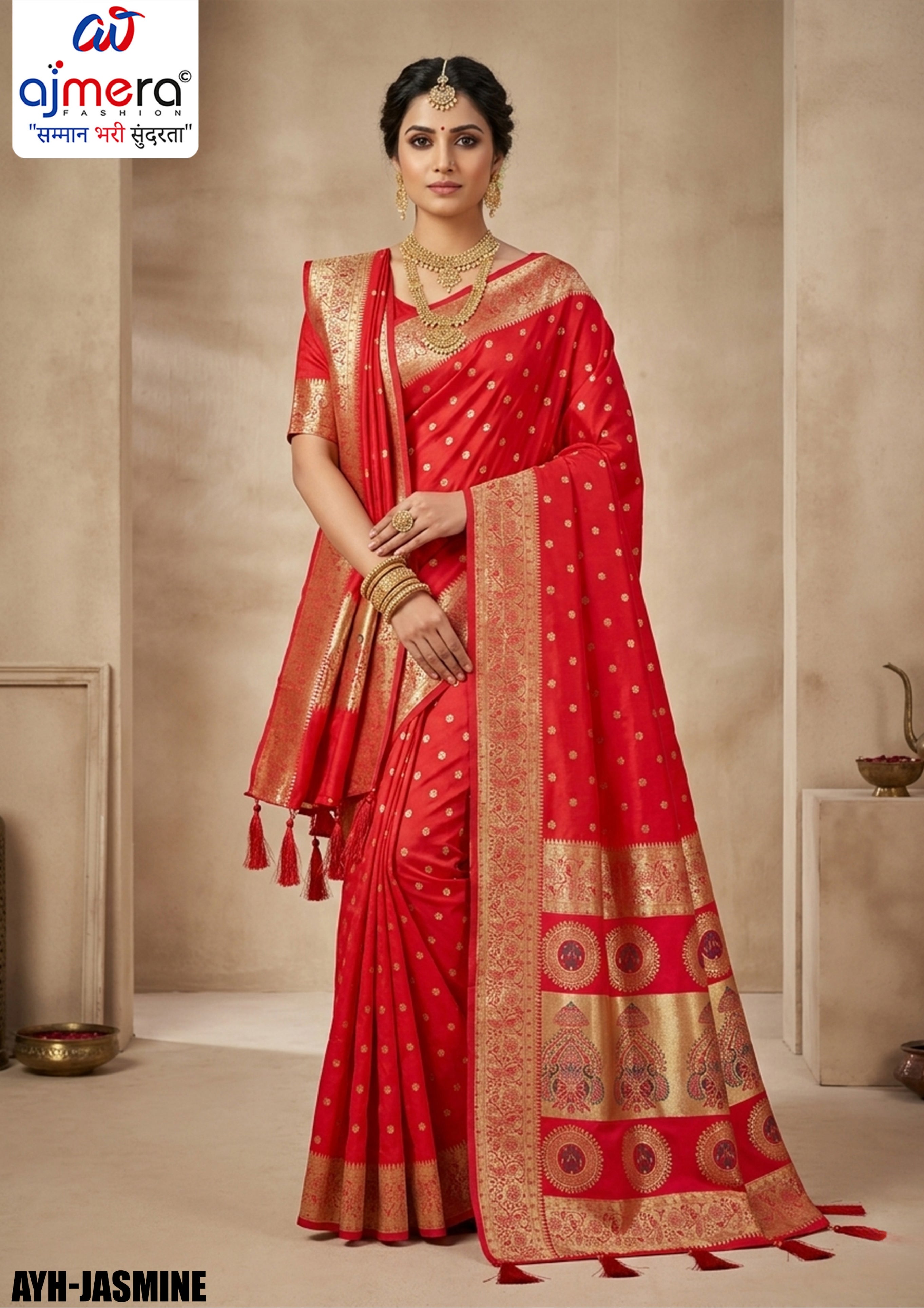 Rich Pallu Jacquard Silk Saree With Blouse Piece | AYH-LILY