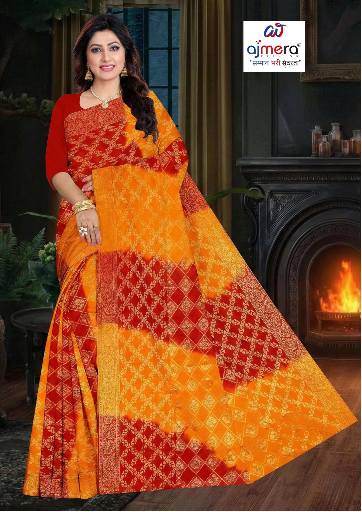 Soft Cotton Saree with Blouse Piece for Premium Ethnic and Traditional Wear | TLS-POORNIMA BP