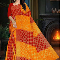 Soft Cotton Saree with Blouse Piece for Premium Ethnic and Traditional Wear | TLS-POORNIMA BP