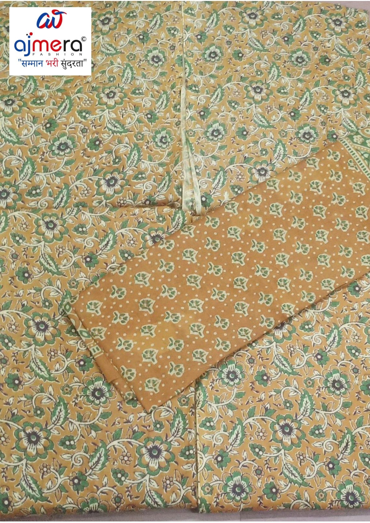Premium Cotton Unstitched Suit Set | NCY-BANI-1