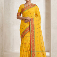 Soft Cotton Saree with Without Blouse for Premium Ethnic and Traditional Wear | NDN-HANDLOOM SAREE-414
