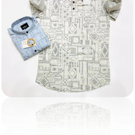 Mens Shirt Wholesale Supplier India for Retailers | MRS-LINAN PRINT KURTA