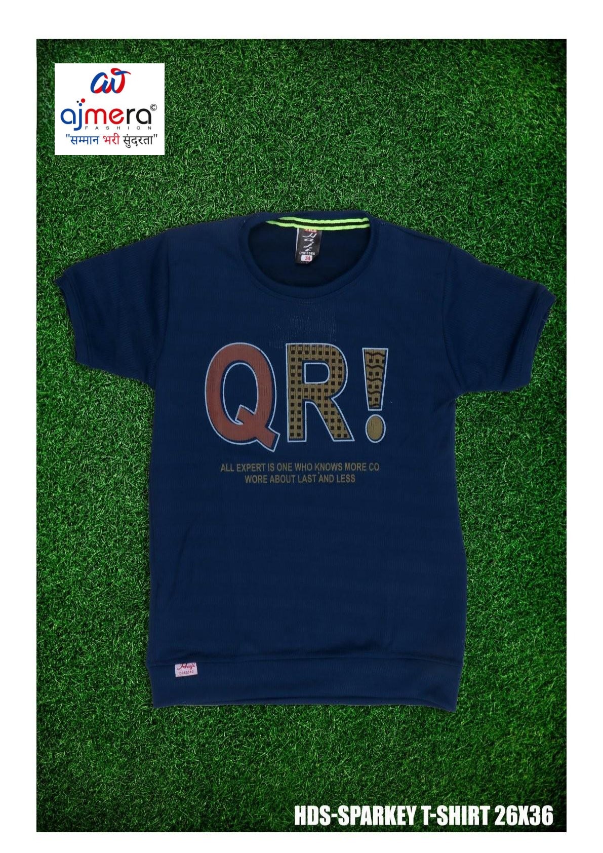 Kids T-Shirt Wholesale in Surat | HDS-SPARKEY T-SHIRT-38X40