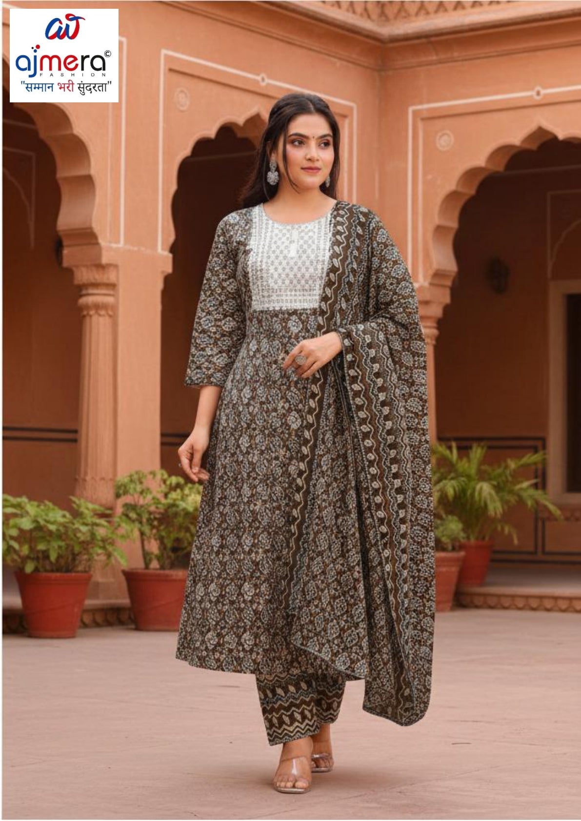 Designer Kurti Set for Women | JNF-609 60-60 GHERA