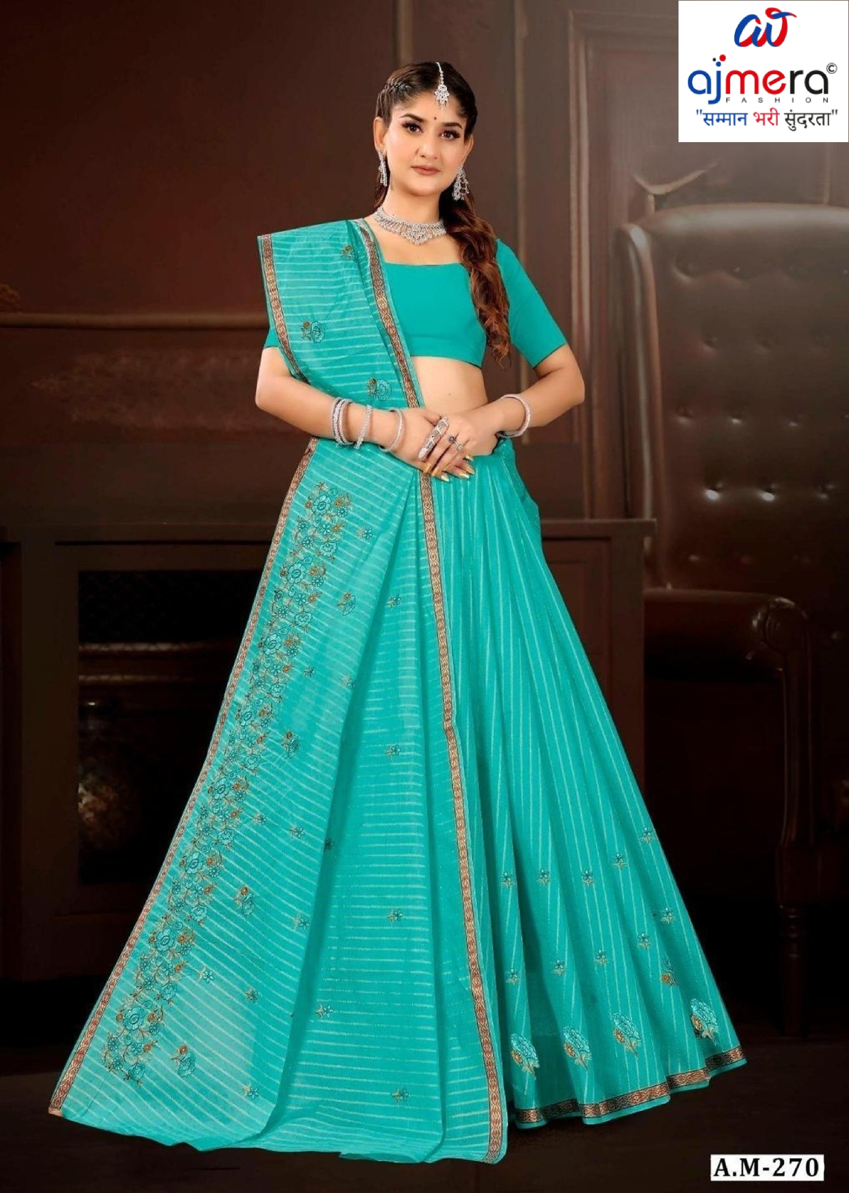 Pure Cotton Saree with Without Blouse for Premium Ethnic and Traditional Wear | MSS-SHIV KANHAKISHORI PESTAL