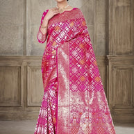 Elegant Jacquard Silk Saree with Designer Blouse Piece for Festive Elegance | TUL-PREM PAKHI SILK VOL-03