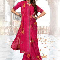 Beautiful Printed Saree with Blouse Piece for Cultural Celebrations | PRM-PRADEEP