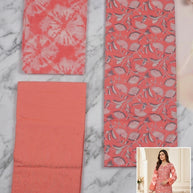 Premium Cotton Unstitched Suit Set | KRN-HANGER INAYA