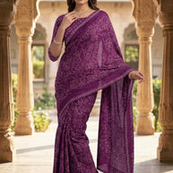 Graceful Printed Saree with Blouse Piece for Modern Ethnic Fashion | SSR-FESTIVAL