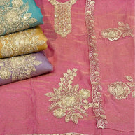Premium Floot Unstitched Suit Set | AAR-FLUTE SILK