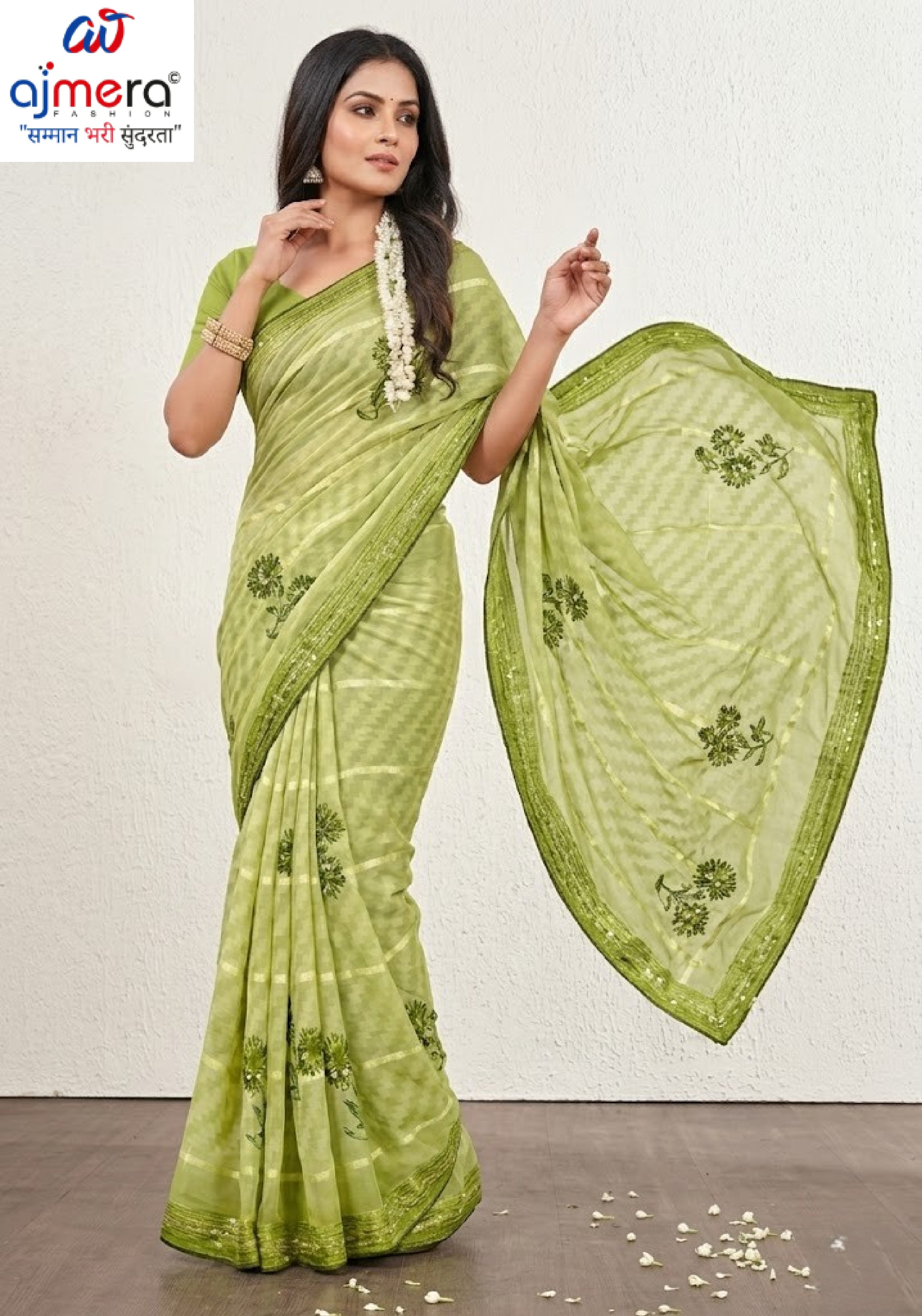 Classic Printed Saree with Blouse Piece for Timeless Traditional Style | PRM-KACHI KALI