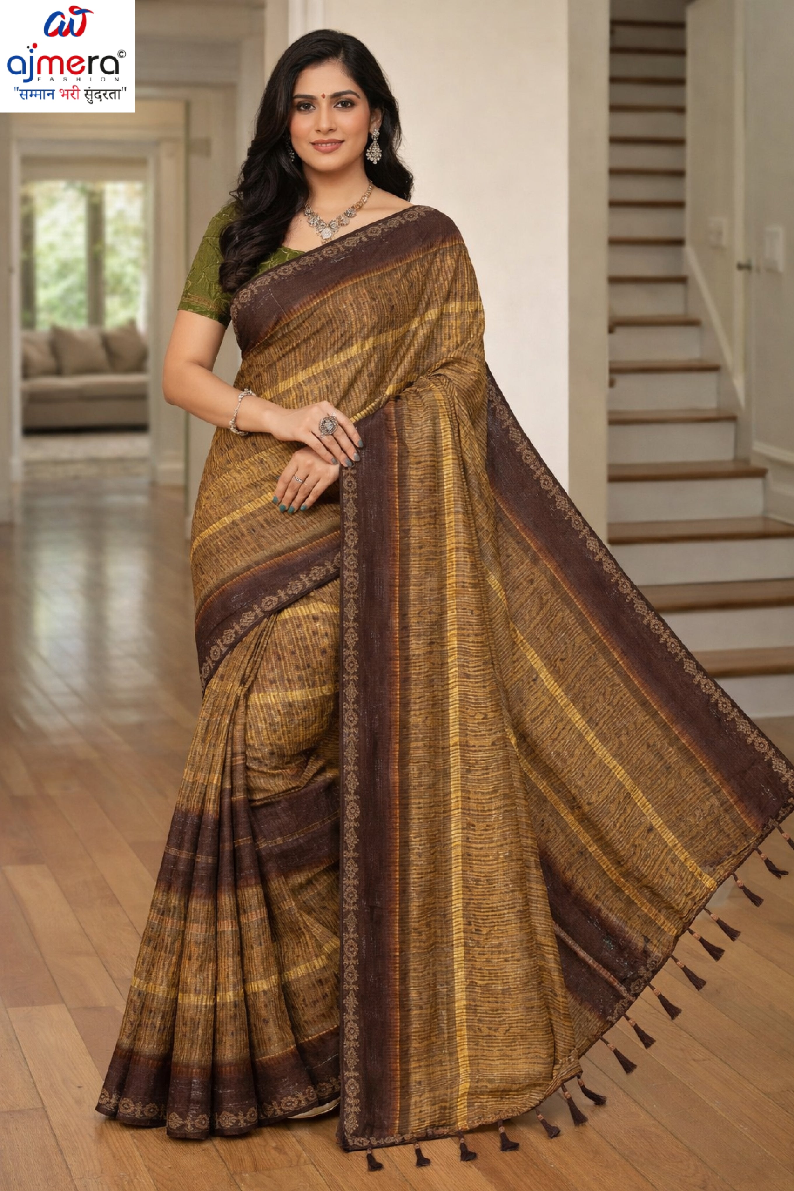 Matching Saree Wholesale with Blouse Piece for Premium Ethnic and Traditional Wear | RAL-BHASKAR