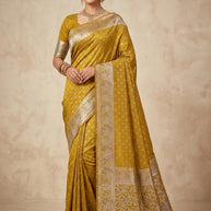 Artisan Jacquard Silk Saree With Blouse Piece | RIK-KAMAKHYA