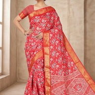 Exclusive Printed Saree with Blouse Piece for Elegant Ethnic Look | VER-NEELAM-48480