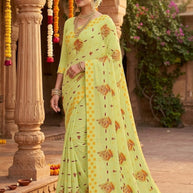 Designer Cotton Saree with Without Blouse for Premium Ethnic and Traditional Wear | PJA-GAJAL