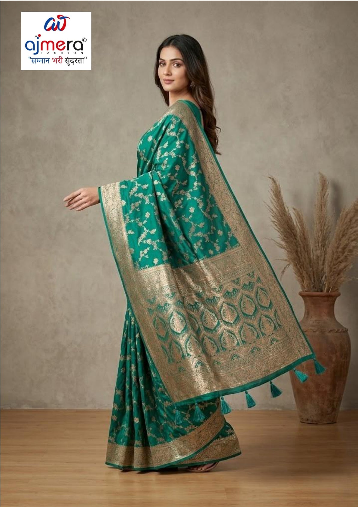 Elegant Jacquard Silk Saree with Designer Blouse Piece for Festive Elegance | DBU-CHOLI DAMAN VOL-2