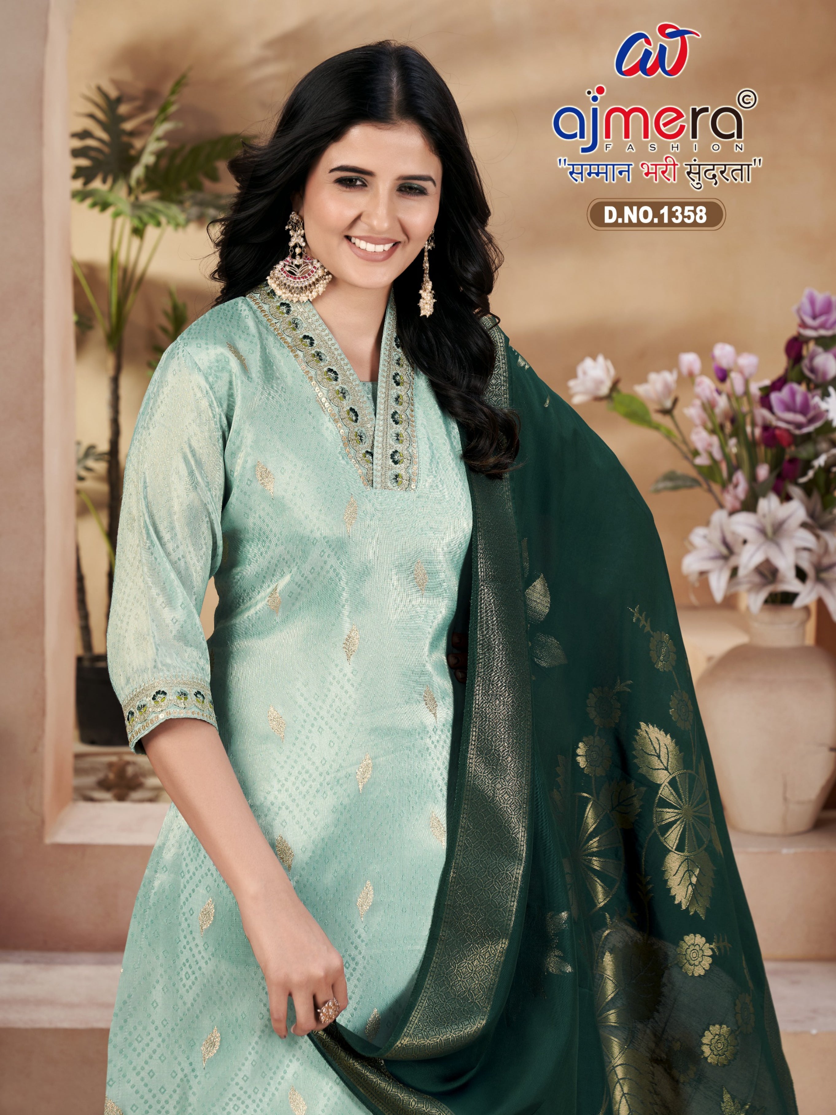 Designer Plus Size Premium Kurti Set for Women | JMH-1538 BIG SIZE