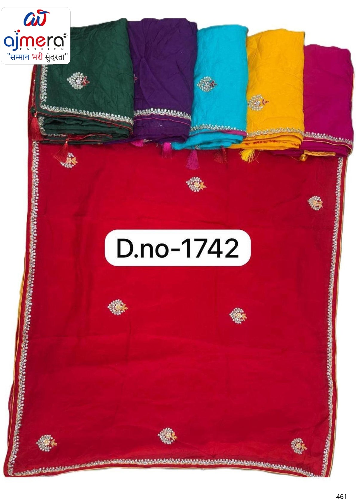 Handwork Heritage Saree Manufacturer and Handwork Heritage Saree Supplier | SXS-1742