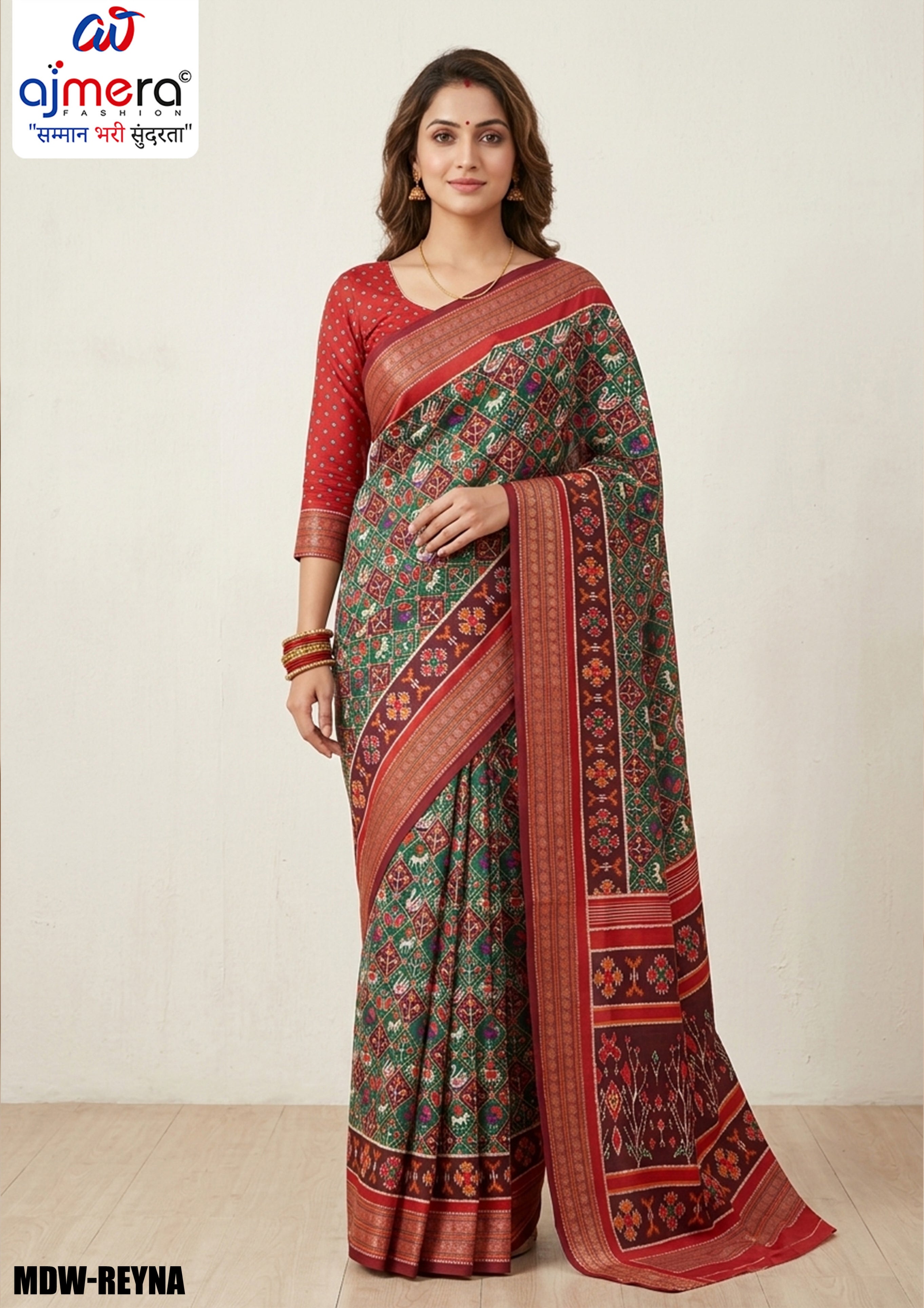 Grand Elegance Jacquard Silk Saree With Blouse Piece | MDW-REYNA
