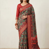 Grand Elegance Jacquard Silk Saree With Blouse Piece | MDW-REYNA