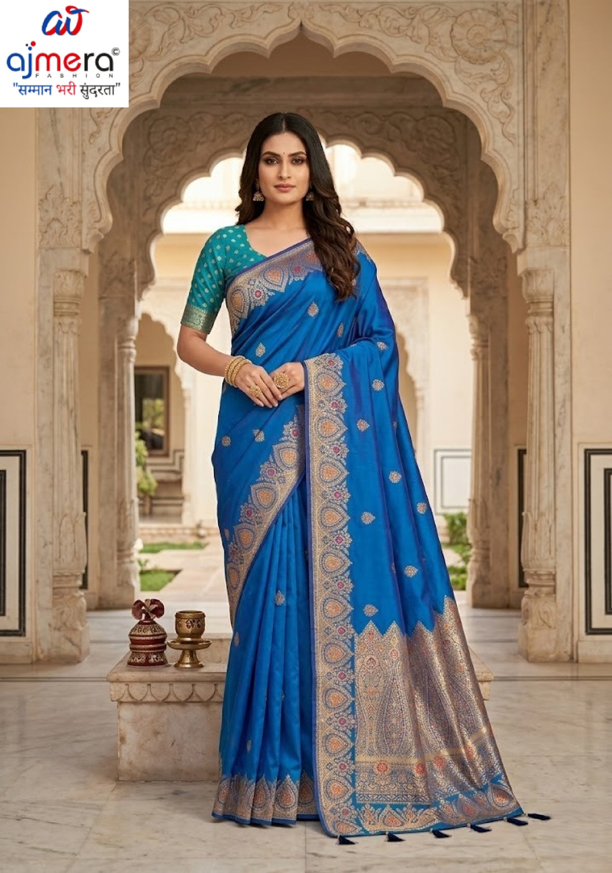 Heritage Jacquard Silk Saree With Blouse Piece | TUL-FAST STORY SILK VOL-08
