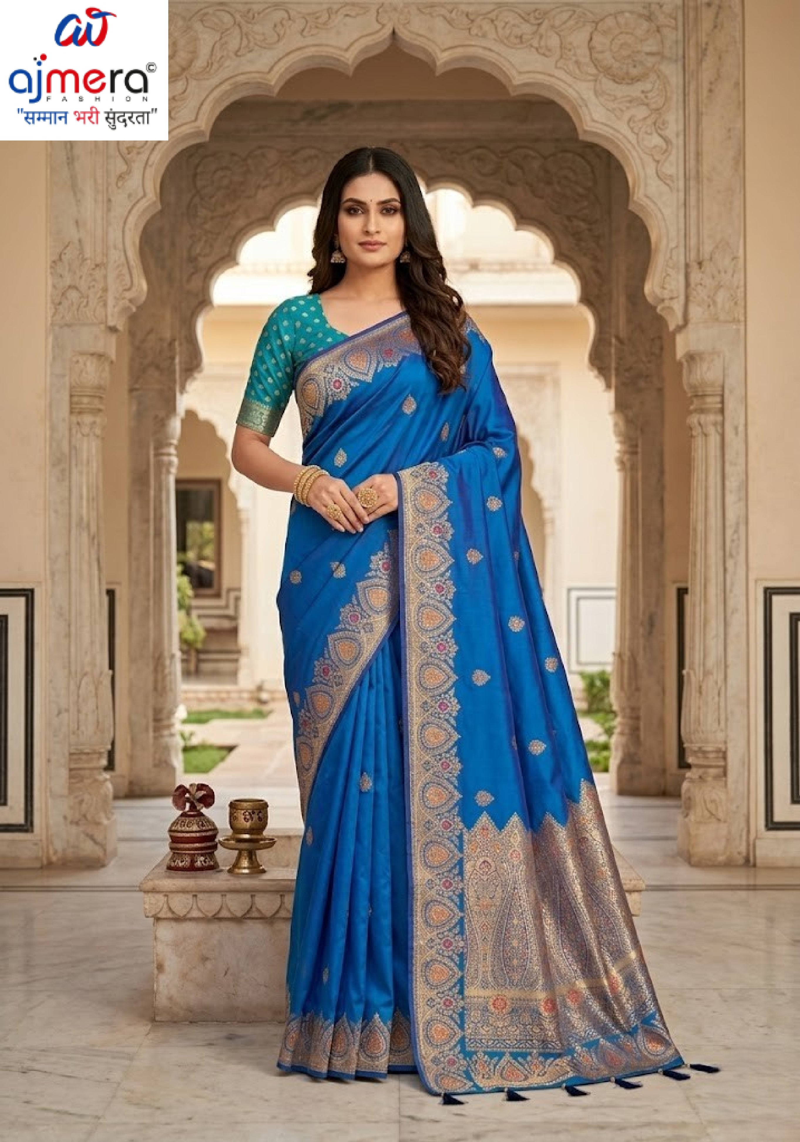 Heritage Jacquard Silk Saree With Blouse Piece | TUL-FAST STORY SILK VOL-08