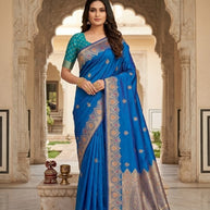 Heritage Jacquard Silk Saree With Blouse Piece | TUL-FAST STORY SILK VOL-08