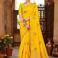 Exclusive Printed Saree with Blouse Piece for Elegant Ethnic Look | PRM-GIRIJA