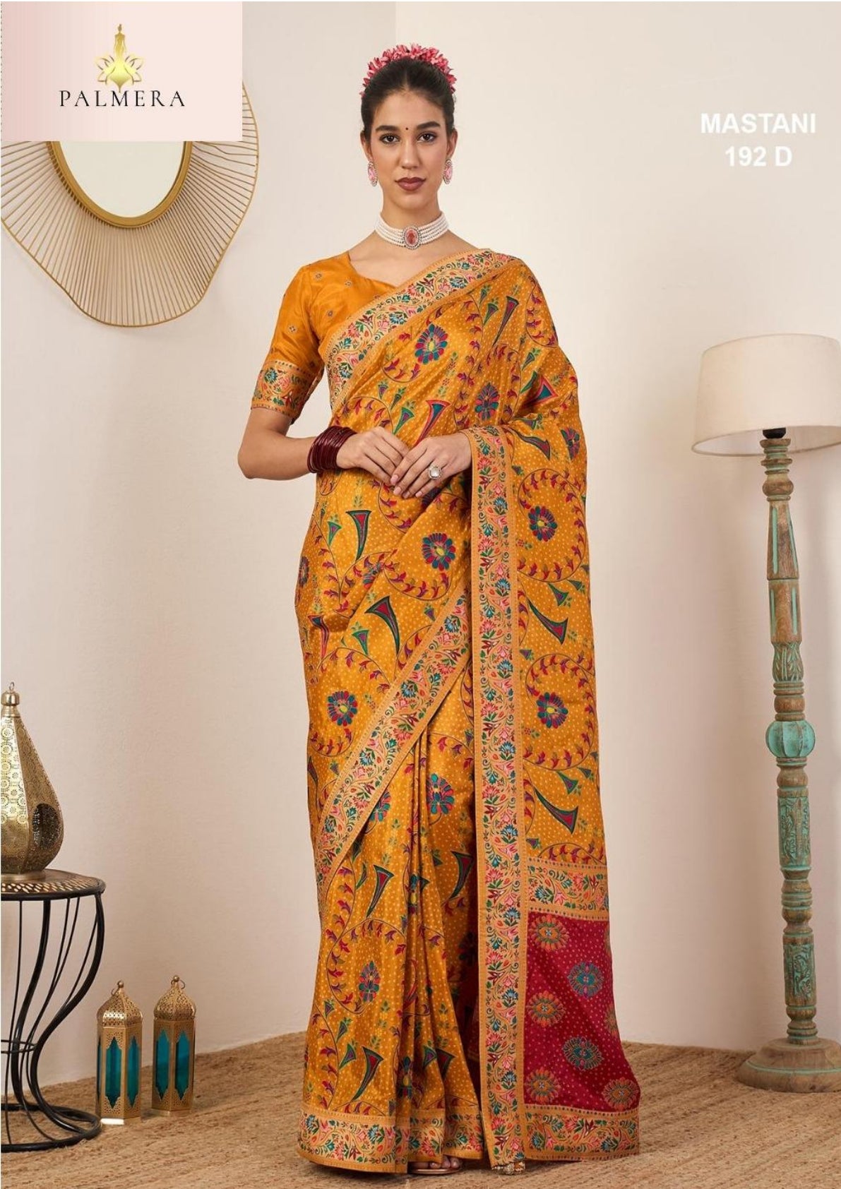 Palmera Saree Manufacturer and Palmera Saree Supplier | ALL-MASTANI-192