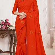 Fancy Cotton Saree with Without Blouse for Premium Ethnic and Traditional Wear | PJA-SIFIYA