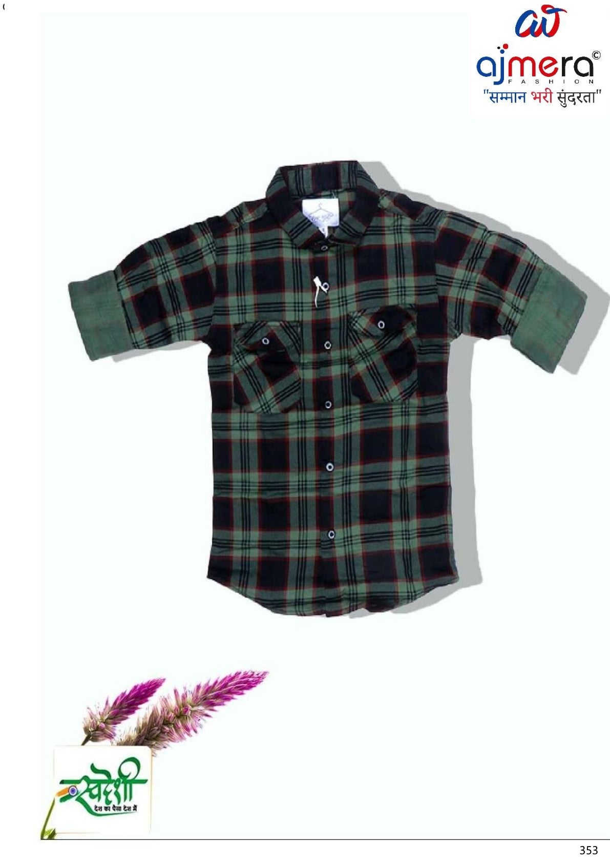 Kids Shirt Wholesale Supplier in Surat | MWF-PAR KEE SHIRTS-20X28