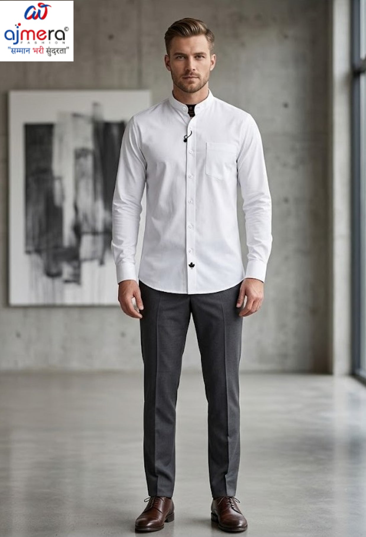 Mens Shirt Wholesale Supplier India | MRS-LYCRA SELF LINING
