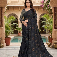 Contemporary Printed Saree with Blouse Piece for Premium Wear  | RDD-YUKTI VOL-60