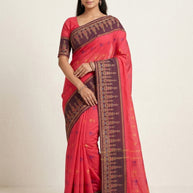 Handloom Cotton Saree with Without Blouse for Premium Ethnic and Traditional Wear | NDN-HANDLOOM SAREE-432