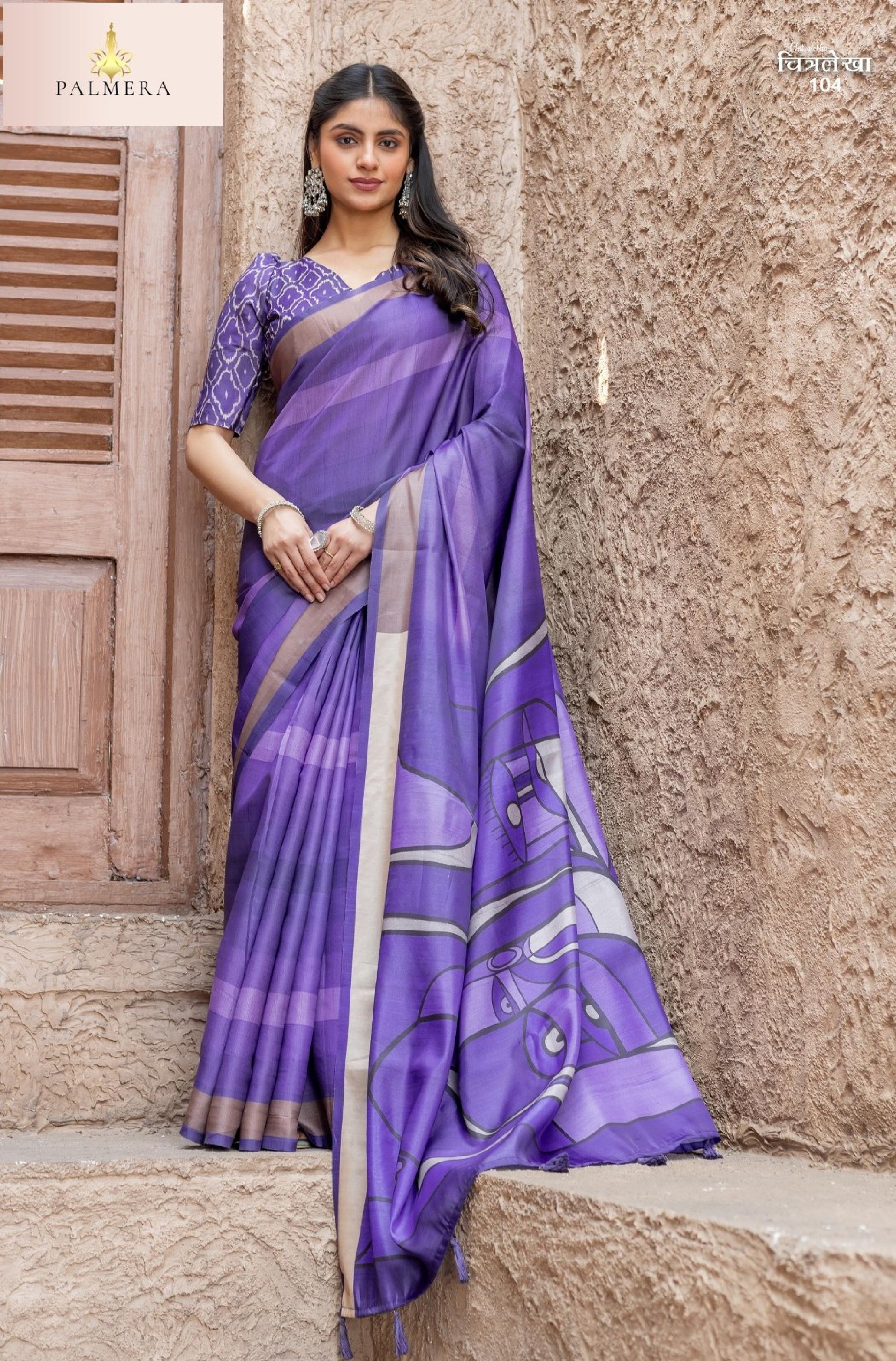 Chitralekha Tussar Saree with Blouse for Premium Ethnic and Designer Wear | ALL-CHITRALEKHA VOL-01