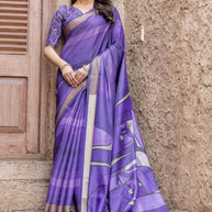 Chitralekha Tussar Saree with Blouse for Premium Ethnic and Designer Wear | ALL-CHITRALEKHA VOL-01
