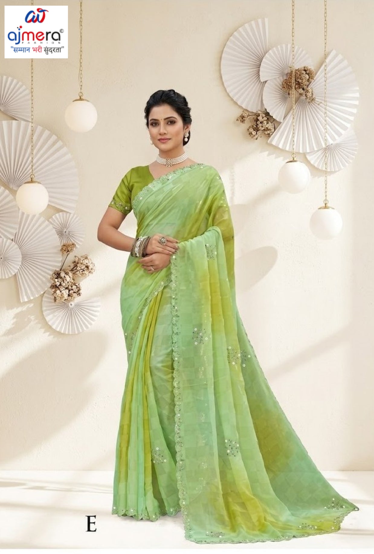 Chic Printed Saree with Blouse Piece for Sophisticated Ethnic Style  | RDD-BHUMIKA