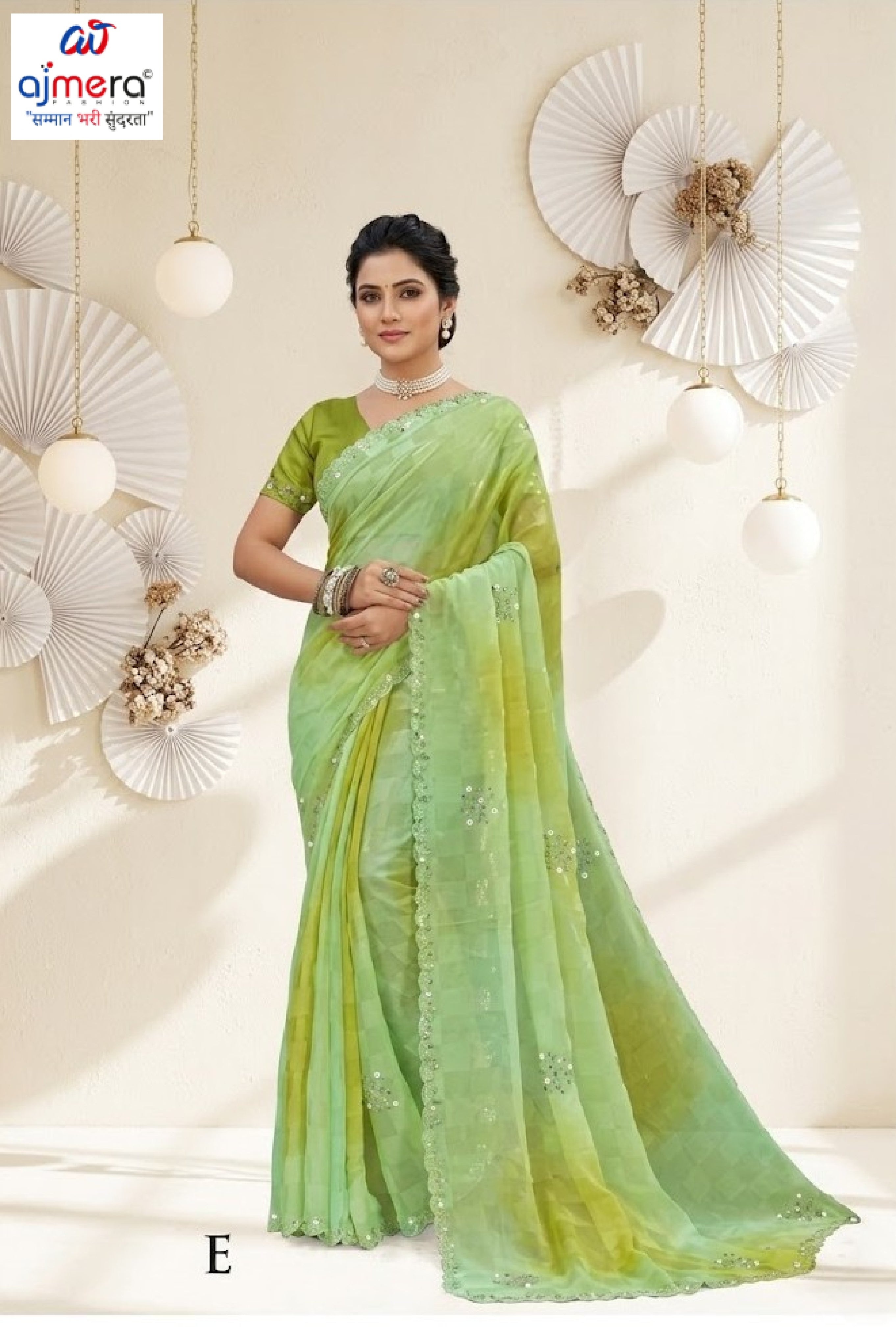 Chic Printed Saree with Blouse Piece for Sophisticated Ethnic Style  | RDD-BHUMIKA